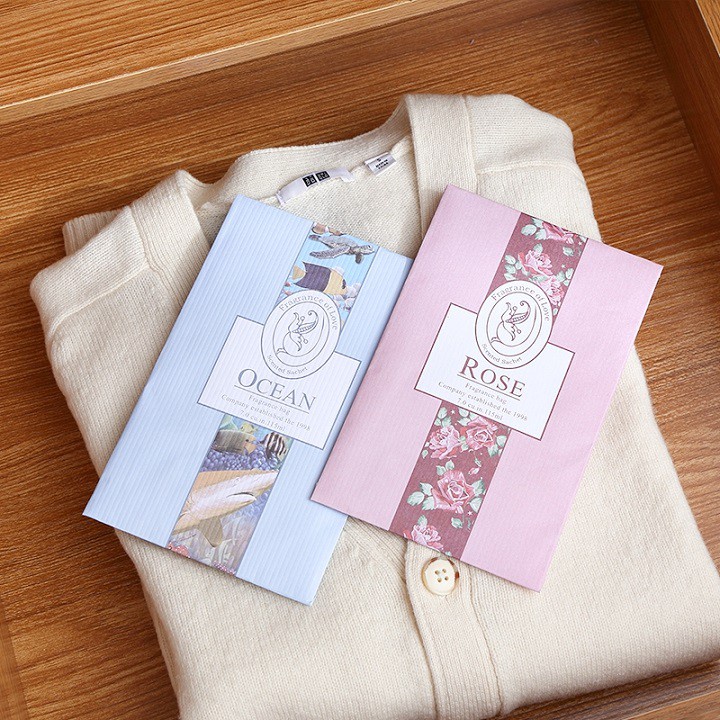 [GIẢM ĐẾN 20% XU] Túi thơm thảo mộc treo phòng, treo tủ quần áo loại vỏ màu chọn mùi (TTM02)