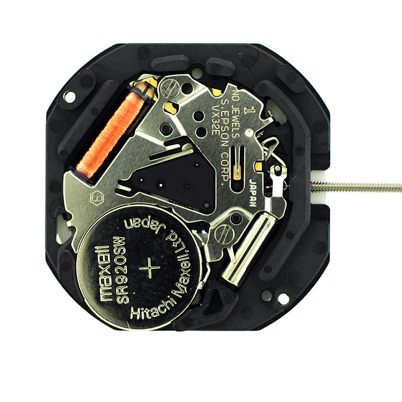 Máy đồng hồ seiko epson vx32e vx32 japan movement 1 lịch máy op