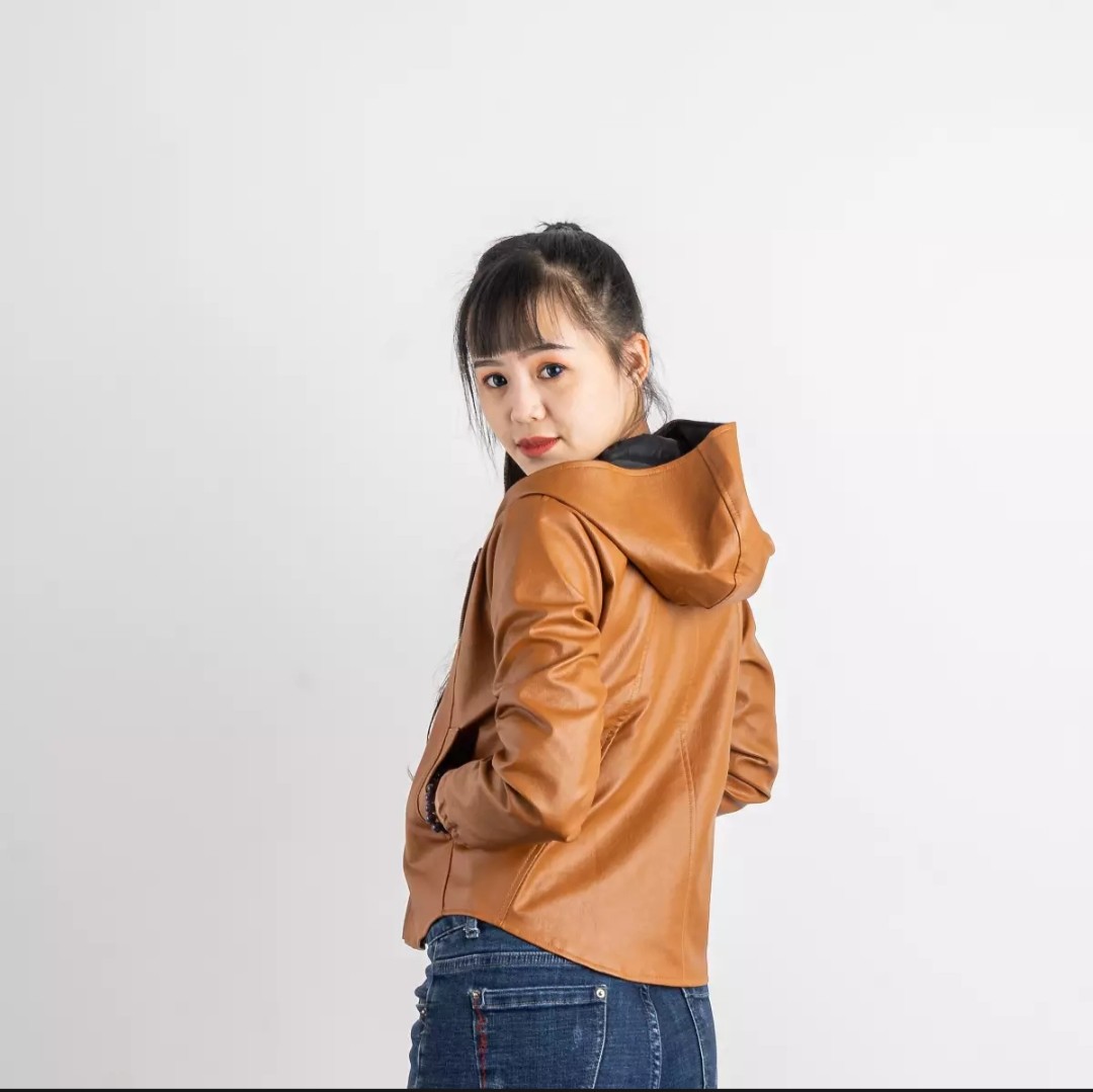 Áo Khoác Da Nữ Thái Cao Cấp( BẢO HÀNH 2 NĂM)
