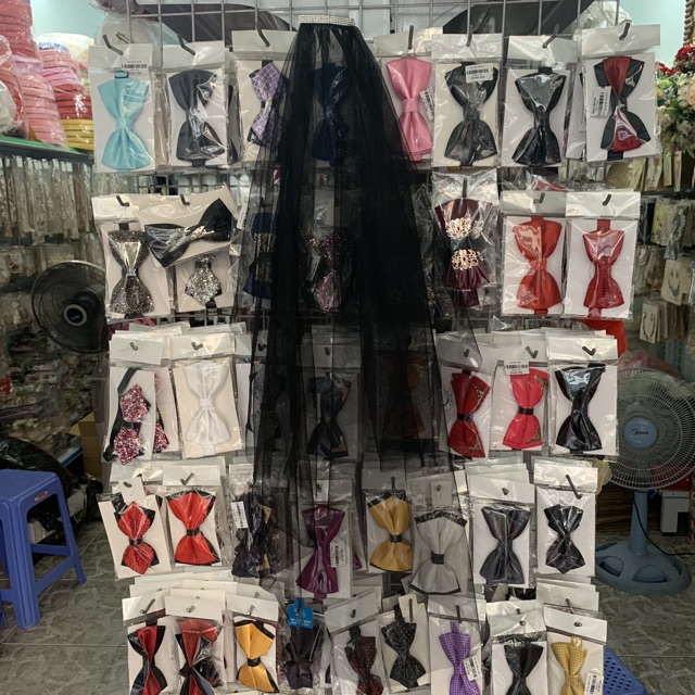 [HCM][Mã FASHIONGREEN44 giảm 10K đơn 50K] Voan trơn đen dài 90cm