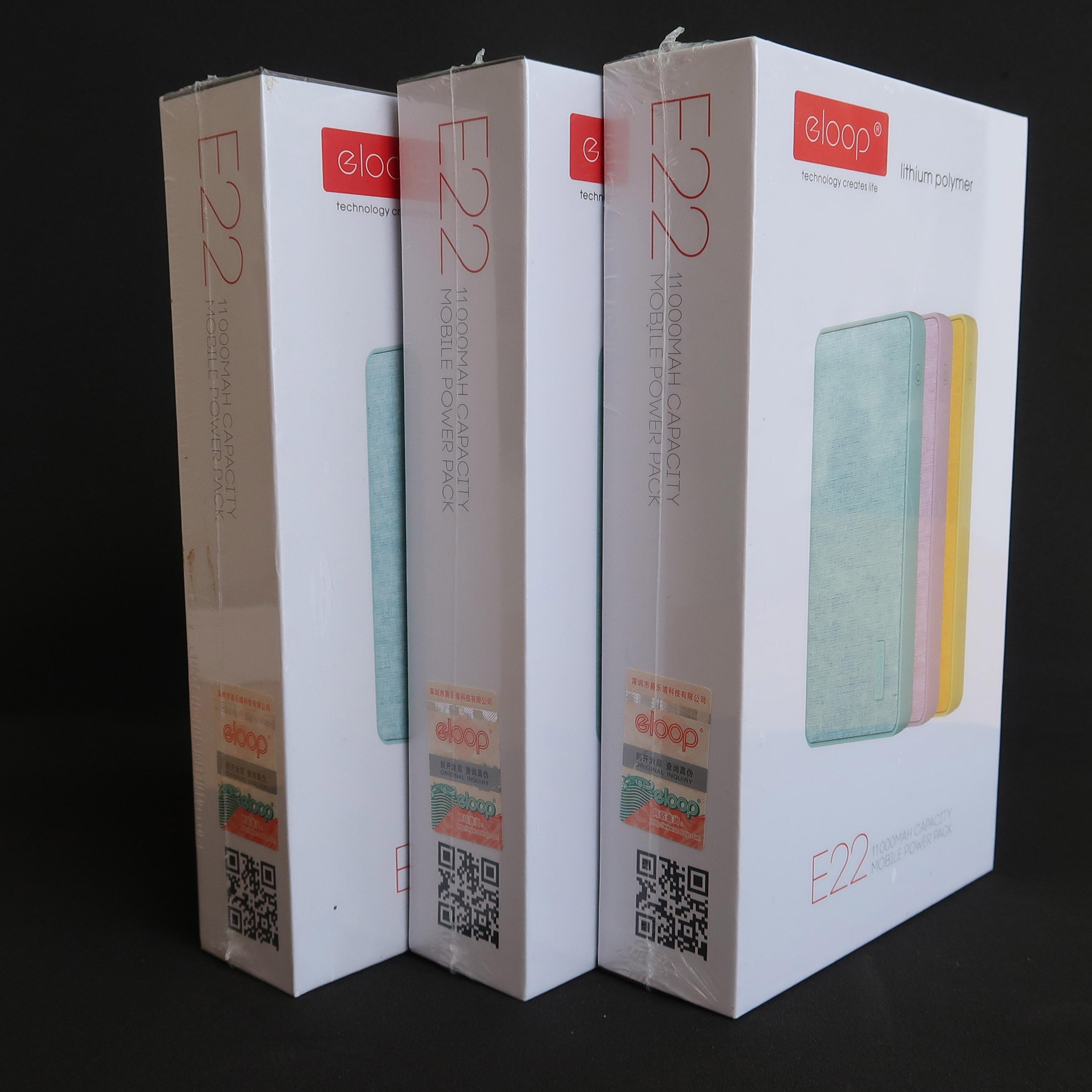 Pin Sạc Dự Phòng 11000mAh ELOOP E22 - Hãng Phân Phối Chính Thức