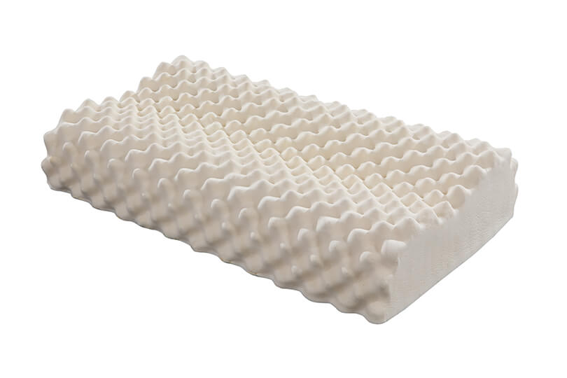 Gối nằm Cao Su Thiên Nhiên Liên á Massage 38x60x12cm, độ đàn hồi cao, nâng đỡ tốt