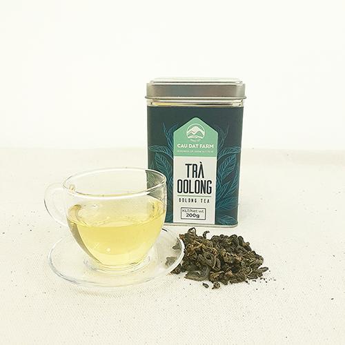 Trà Oolong Cầu Đất Farm Lon Thiếc (200g)
