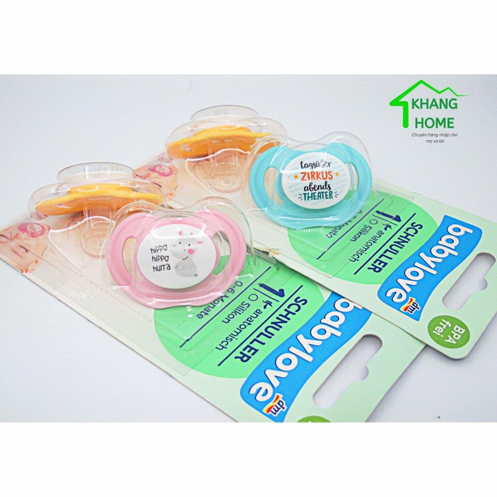 SET NÚM VÚ/TI GIẢ BABYLOVE CHO BÉ TỪ 0 - 18 THÁNG
