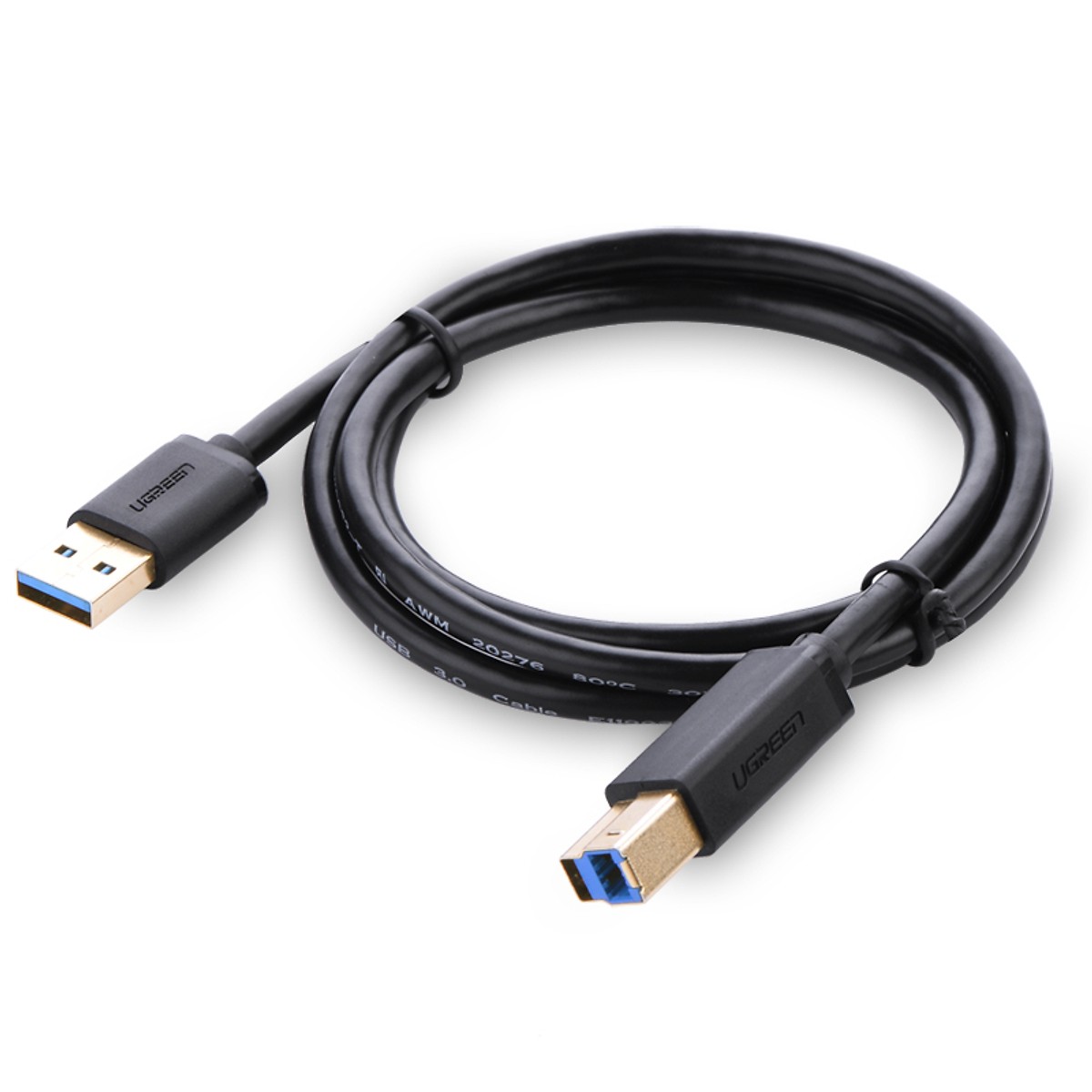 Cáp Máy In USB 3.0 Ugreen 10372 (dài 2M) Chính Hãng