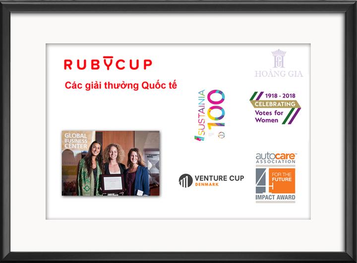Ruby Cup Mentrual Cup (Blue size Medium)