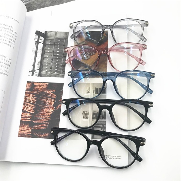 👓 Kính Mắt Chống Bức Xạ Thời Trang Kính Máy Tính Unisex Retro Trong Suốt Kính Mắt Chống ánh Sáng Xanh YVETTERY