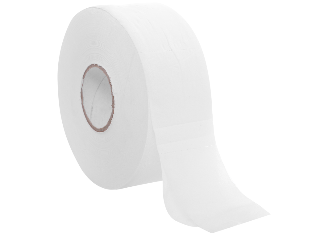 Giấy vệ sinh cuộn lớn Silkwell 2 lớp 500g (10cm x 12cm)