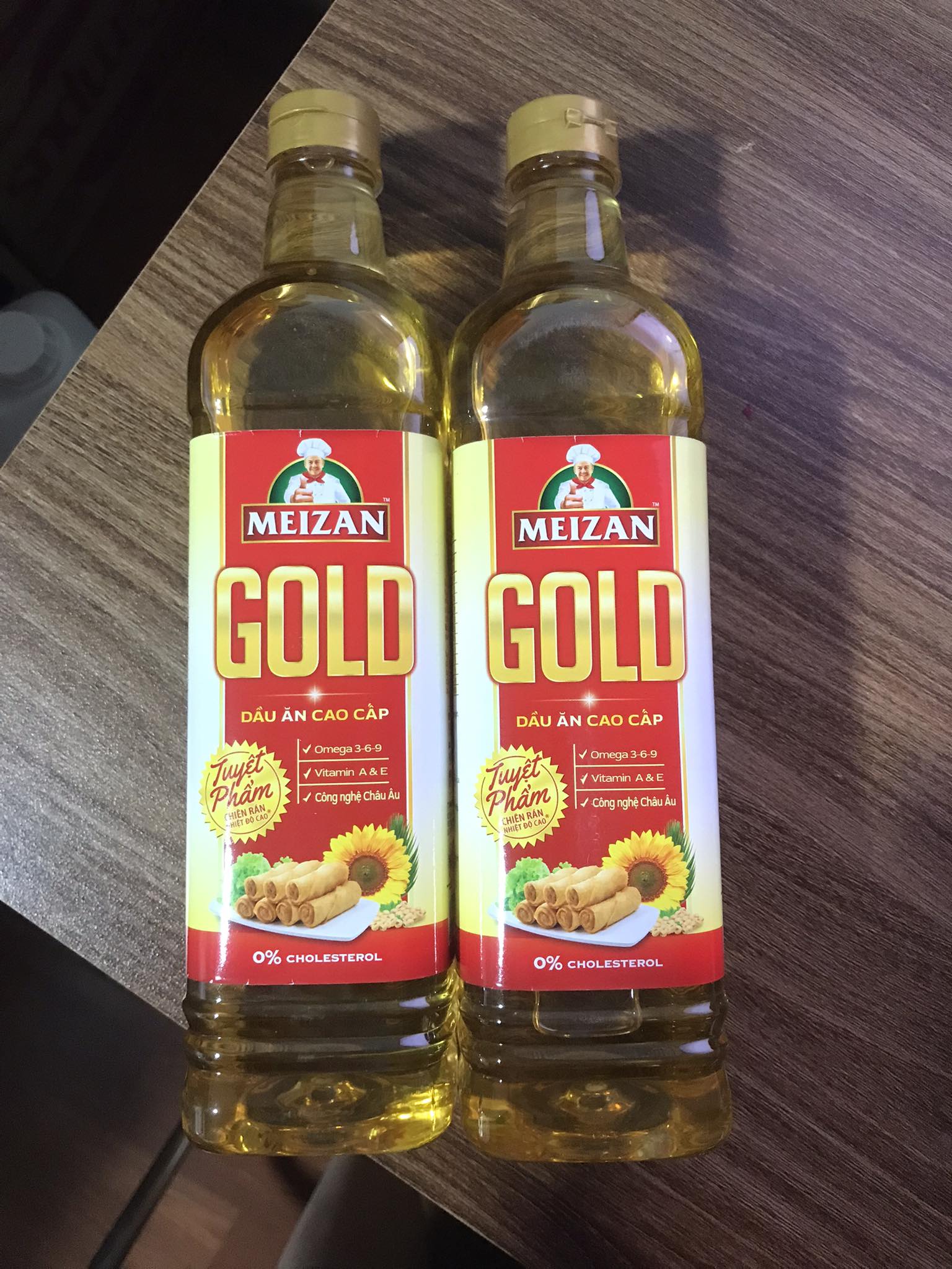 Dầu ăn cao cấp Meizan Gold chai 1 lít