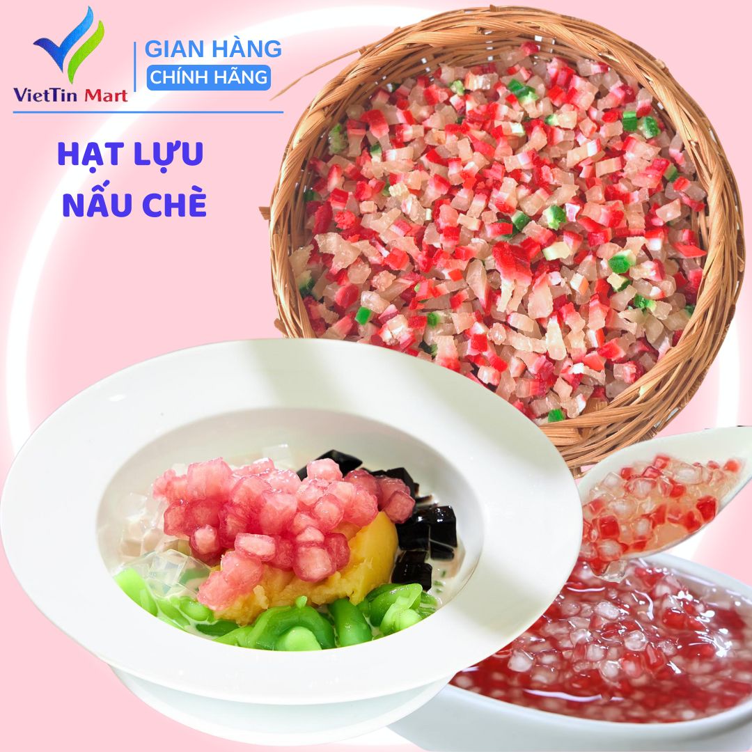 Hạt lựu khô nấu chè 500g - Viettin Mart