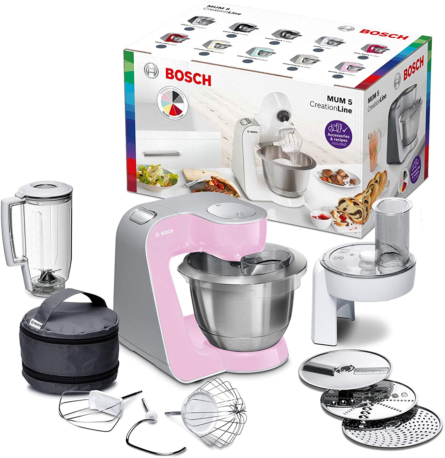 [Chỉ giao Tp.HCM] Máy trộn bột Bosch Mum5 Creation Line - 1000W