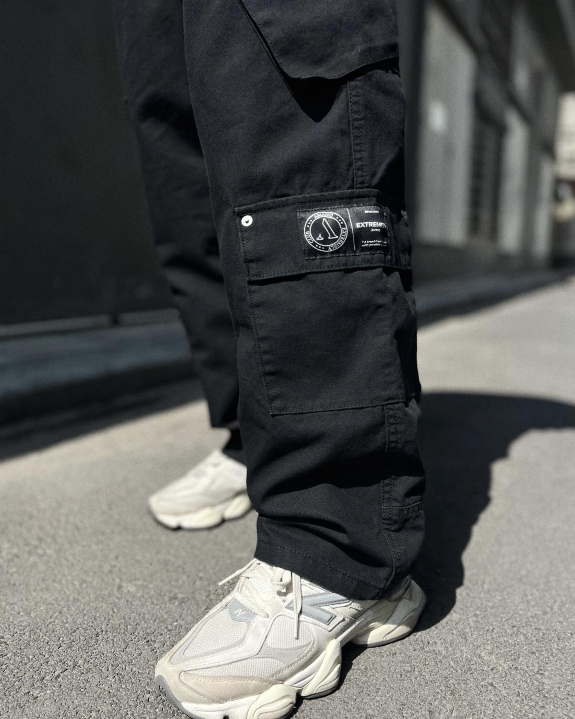 Quần Jean Amand Immortal Canvas Cargo Pants - Black/ QB039