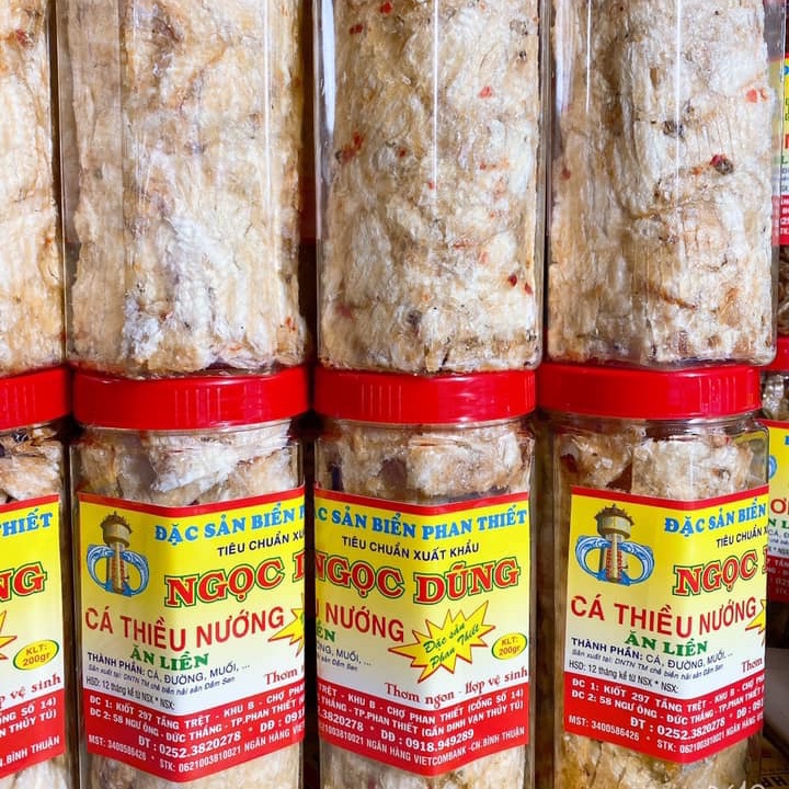 [FREESHIP MAX] Cá Thiều Nướng ( ăn liền )  là món ăn ngon của SHOP. Hộp 200 gram. HSD 12 tháng kể từ ngày đặt hàng