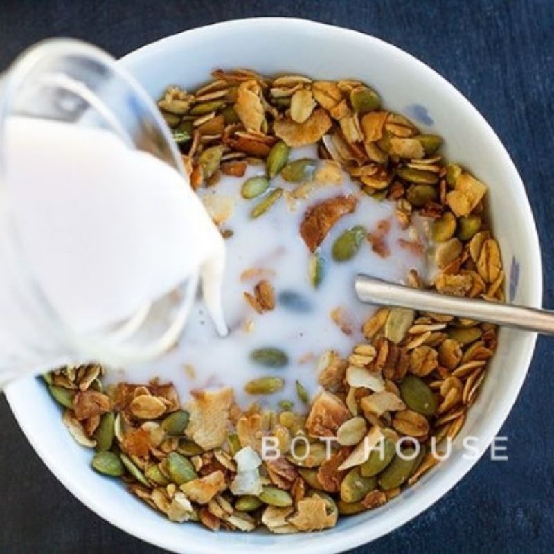 ( 500 GR ) GRANOLA SIÊU HẠT NGŨ CỐC DINH DƯỠNG EAT CLEAN NHÀ BỘT