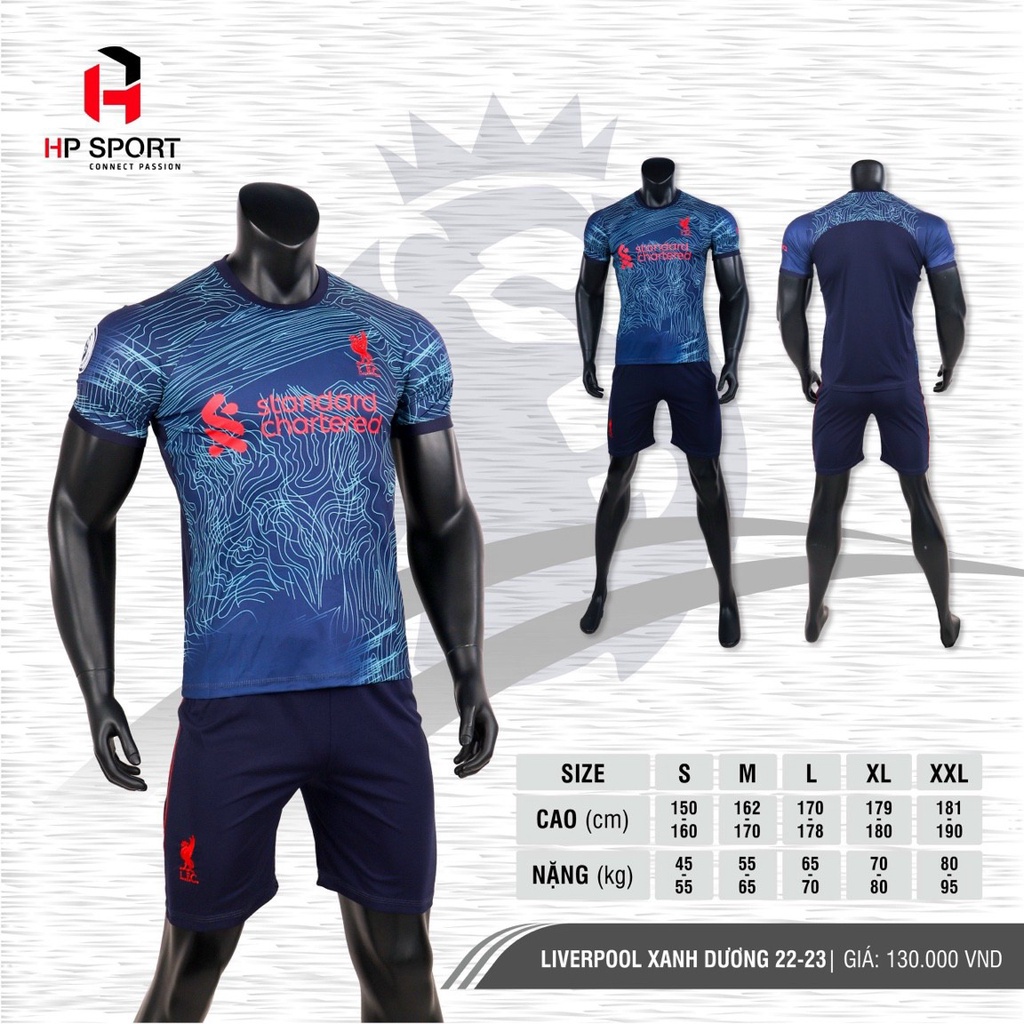 Quần áo bóng đá hp clb liverpool 22-23