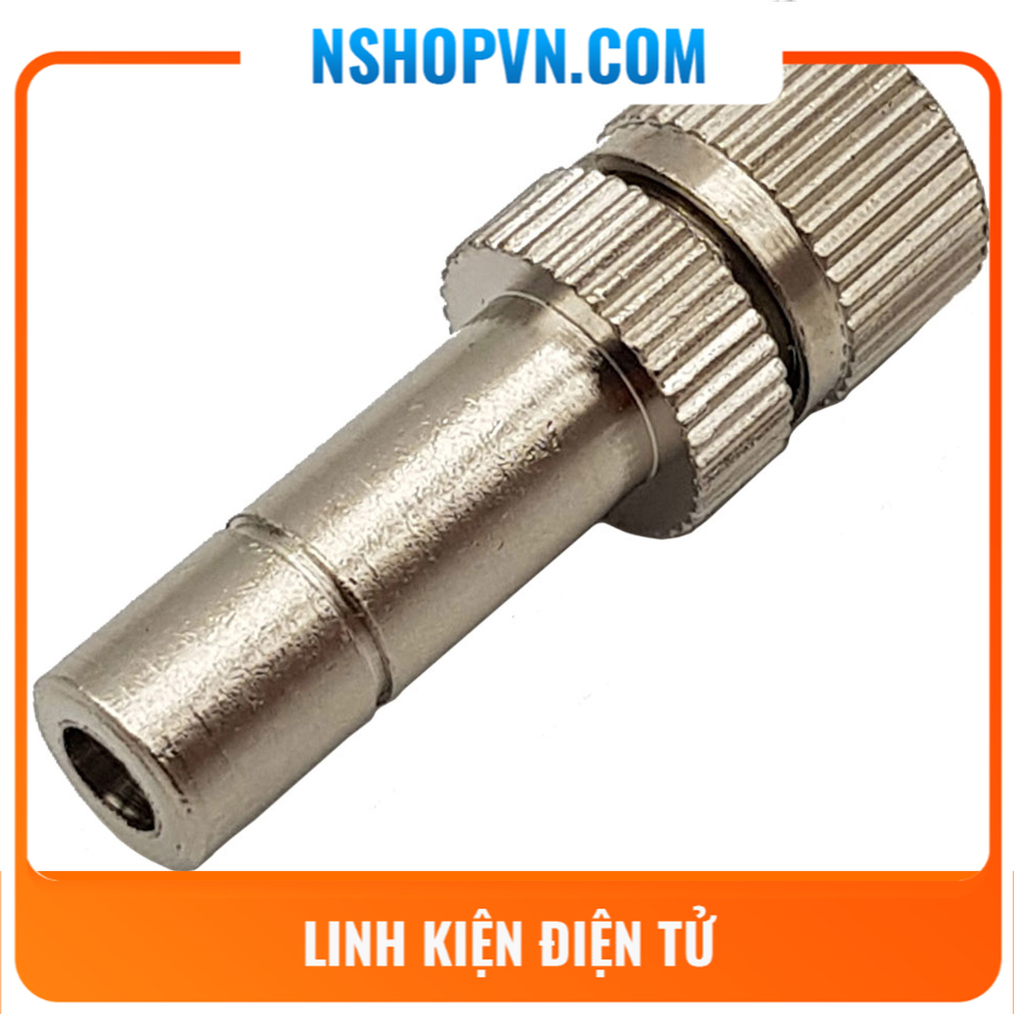 Đầu béc phun sương ống 6mm lỗ 0.3mm - 0.4mm - 0.5mm - 0.6mm