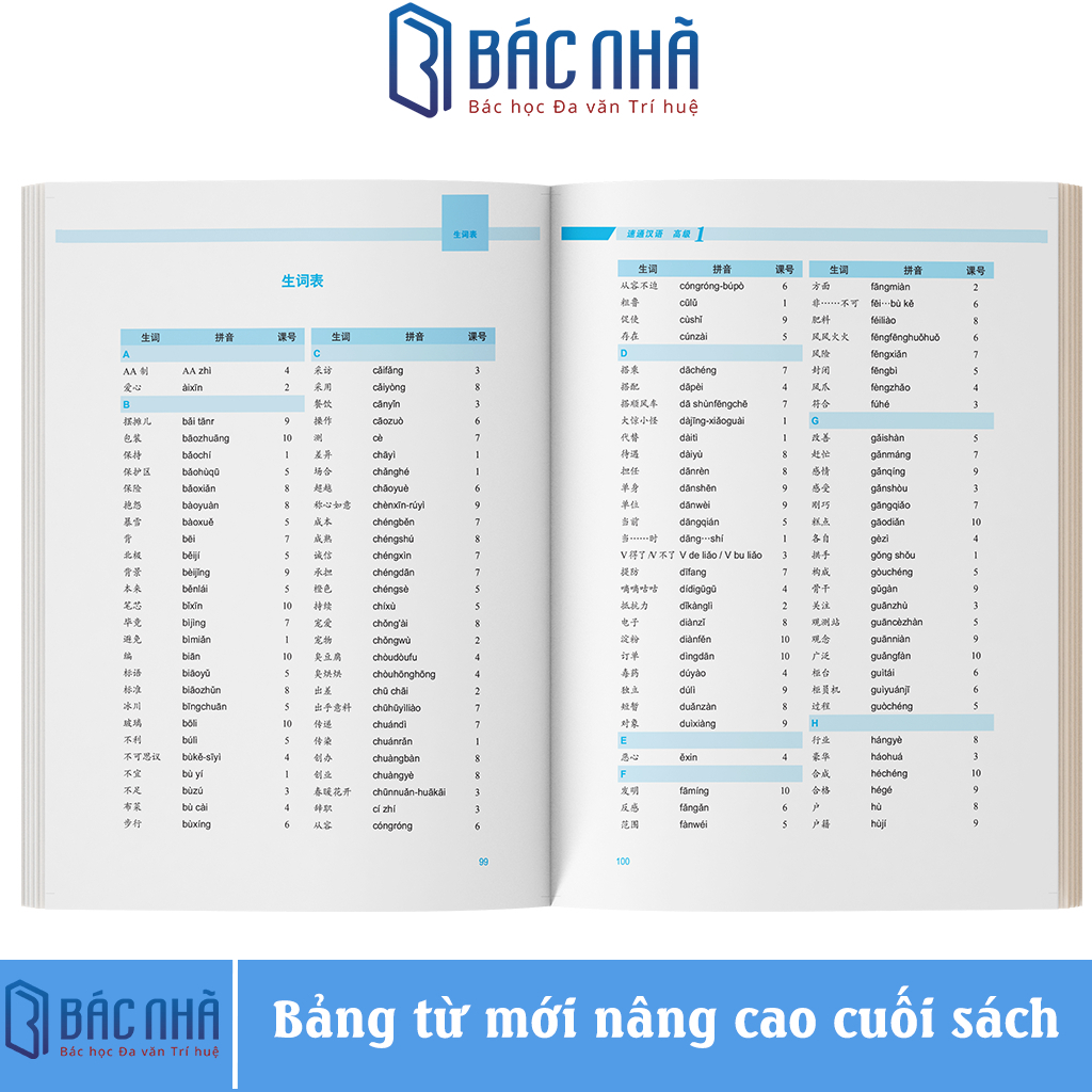 Giáo trình hán ngữ MSUTONG cao cấp