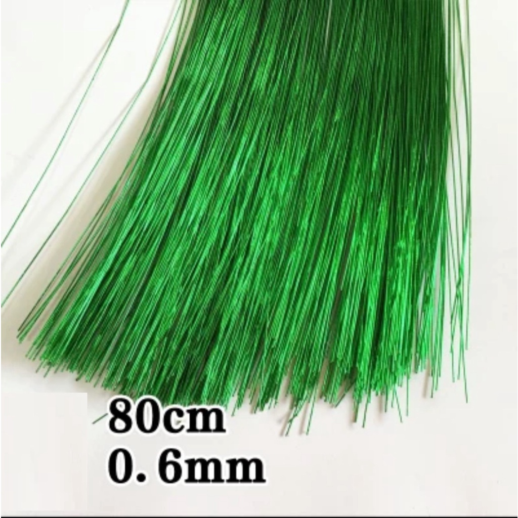20 dây thép mỏng, kẽm màu làm hoa