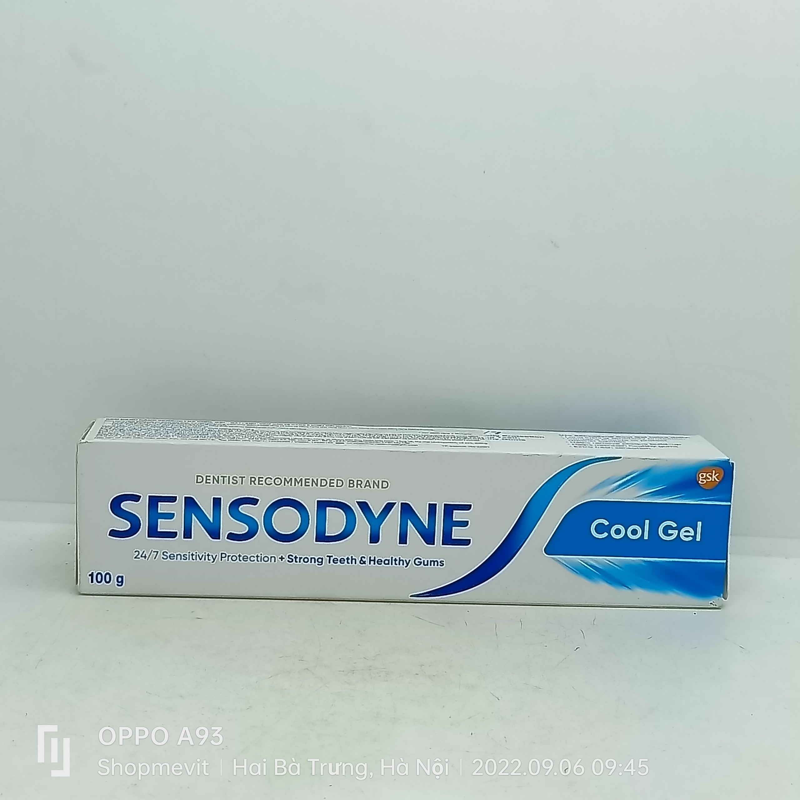 Kem Đánh Răng Sensodyne Cool Gel Tuýp 100g MixASale