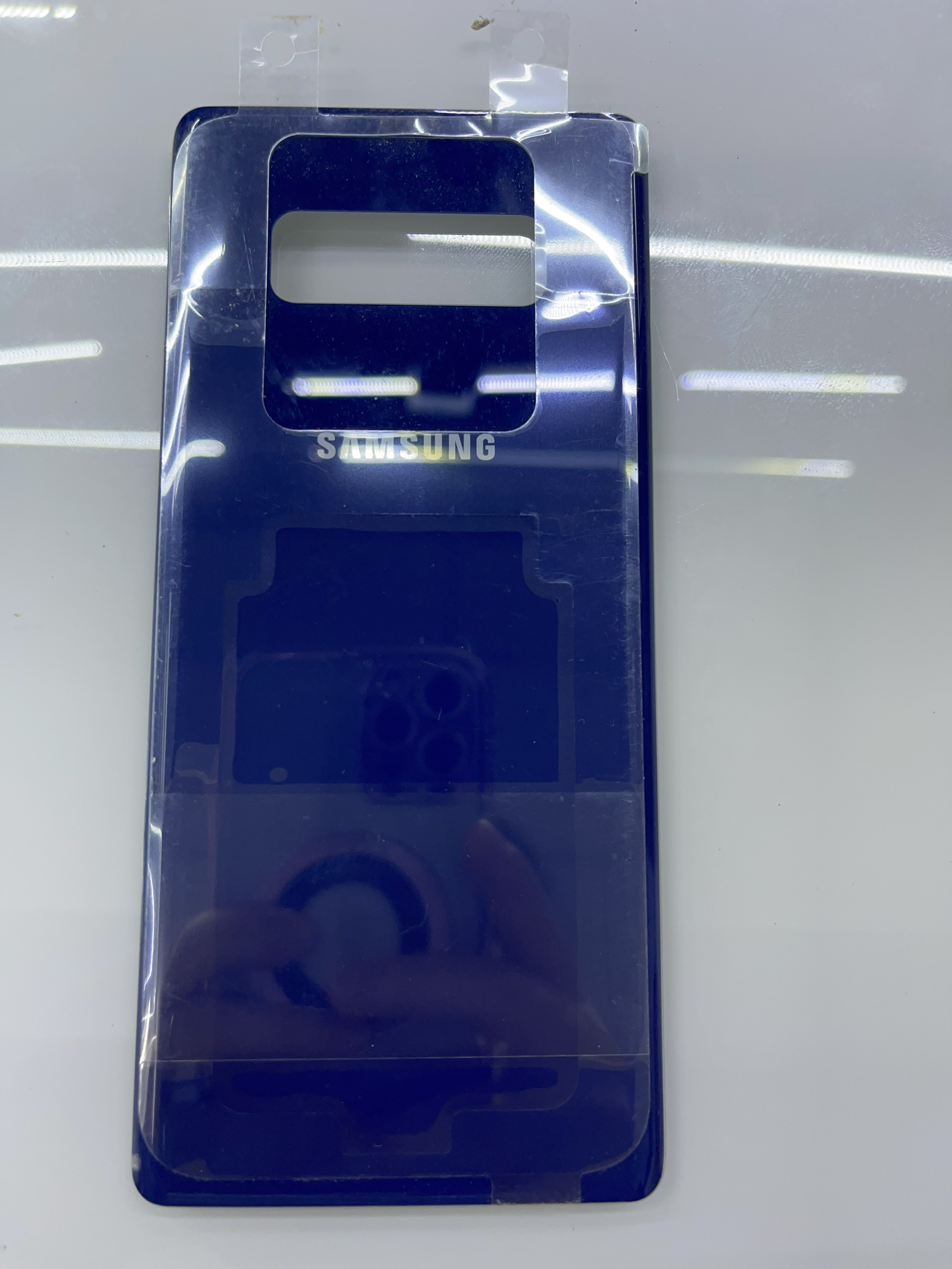 kính lưng điện thoại samsung note 8 zin có keo dán sẵn