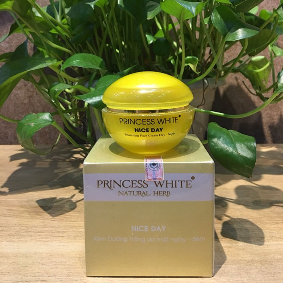 Kem Nice Day Dưỡng Trắng Da Ngày và Đêm Princess White 22g