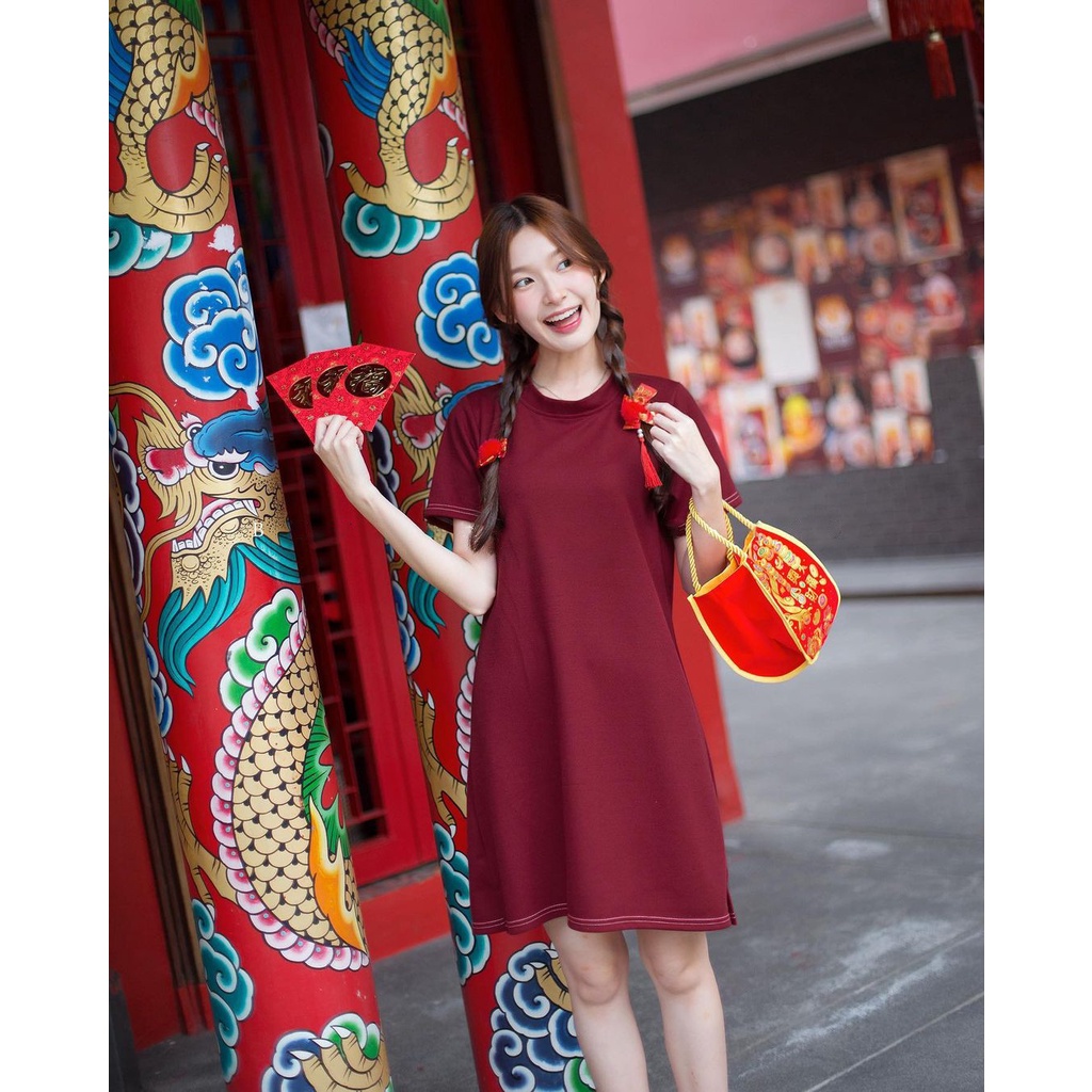 LIGAM - ĐẦM SUÔNG THUN RUBBER DRESS
