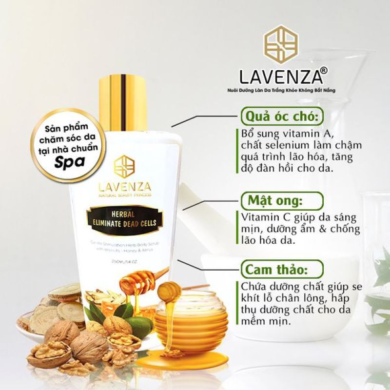 TẨY TẾ BÀO CHẾT THẢO DƯỢC LAVENZA