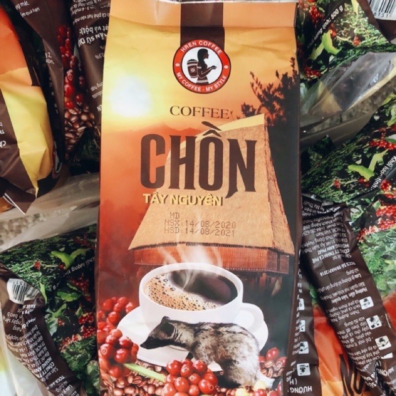 [HCM]Combo 2 gói cà phê chồn tây Nguyên ( 1 kg)
