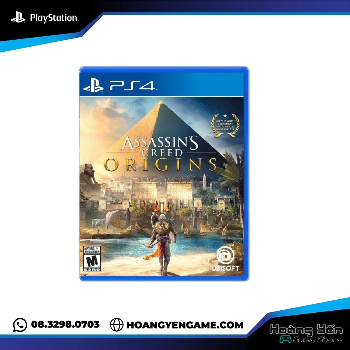 Đĩa game Assassin's Creed Origins PS4
