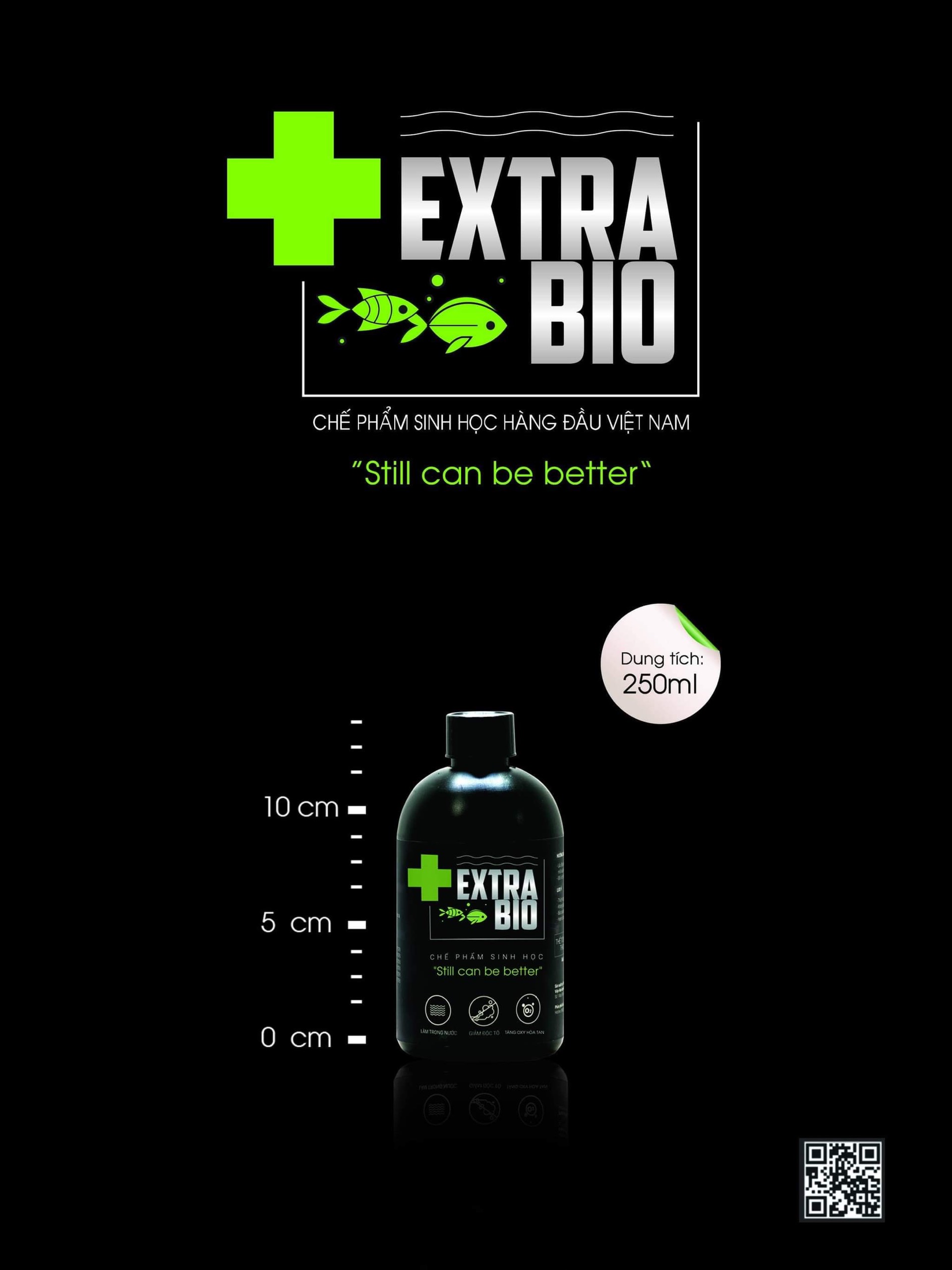 Men vi sinh EXTRA BIO - sản phẩm cao cấp cho cá cảnh