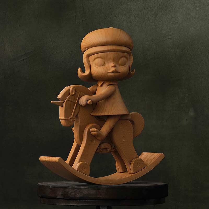 POP MART 茉莉 Anniversary Statues Classical Retro Series blind box