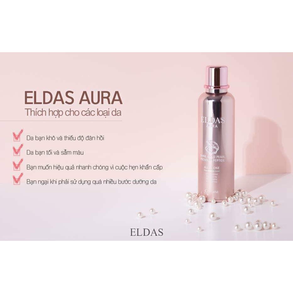 Serum dưỡng trắng Eldas Aura 100ml