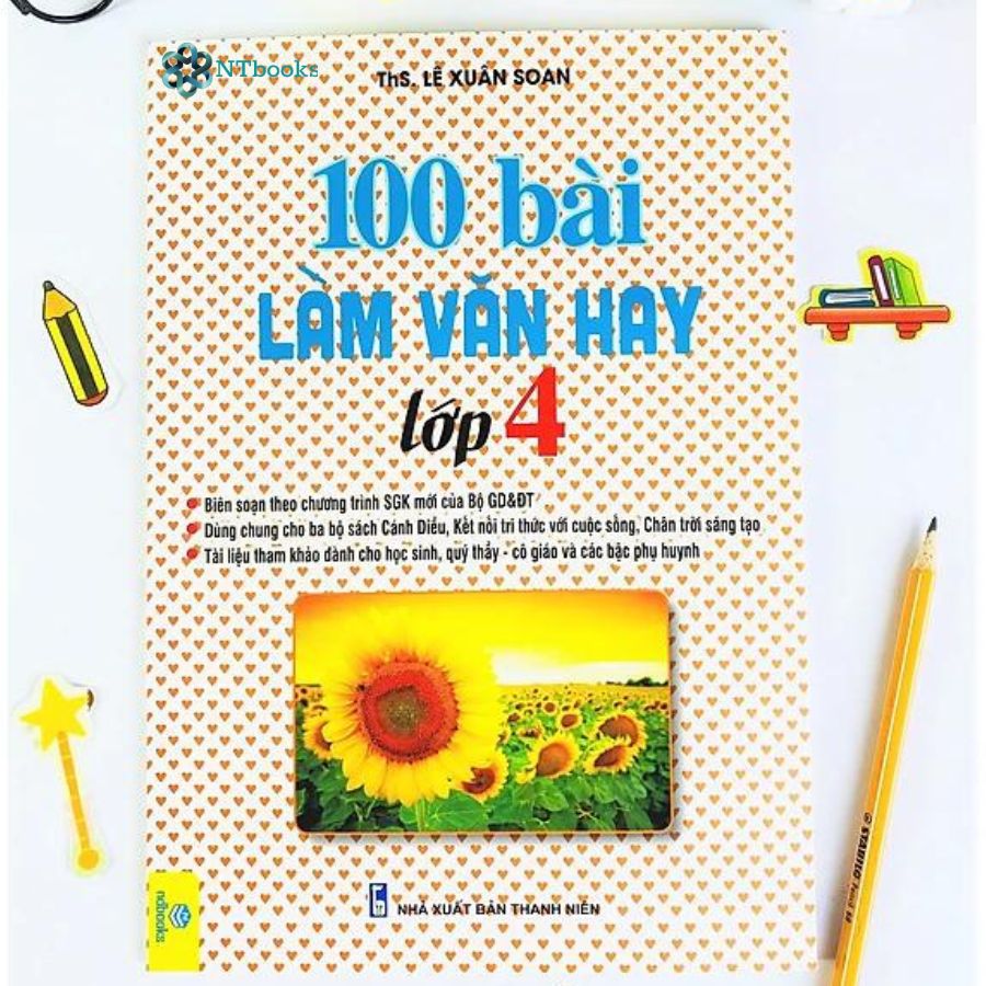 Sách 100 Bài Làm Văn Hay Lớp 4 - NTbooks