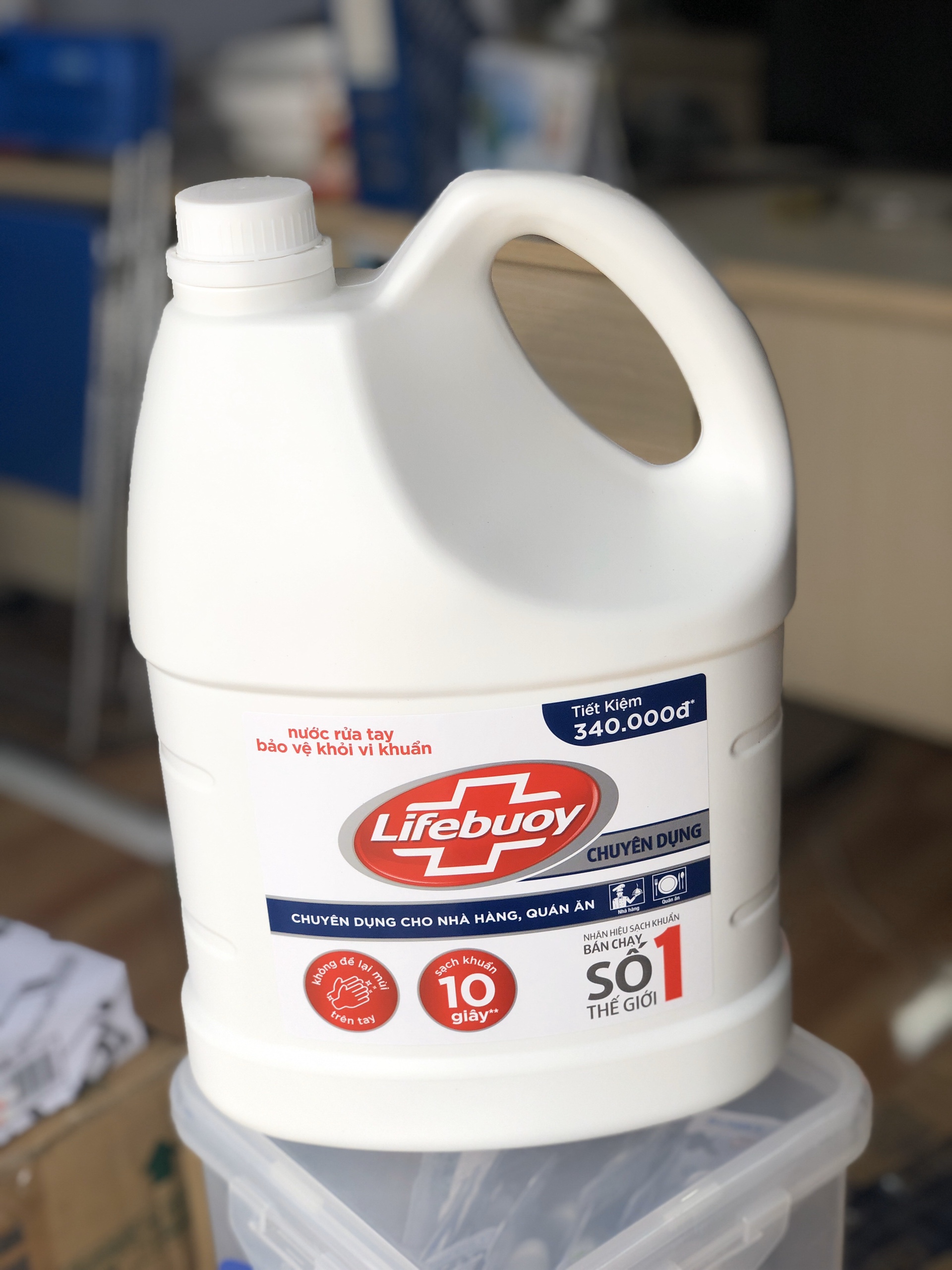 Nước rửa tay Lifebuoy can 4kg