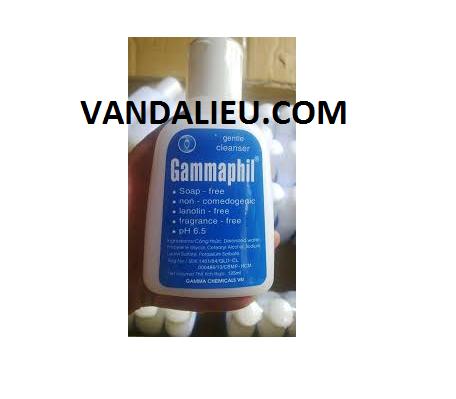 SỮA RỬA CHUYÊN DỤNG GAMMAPHIL 125ML
