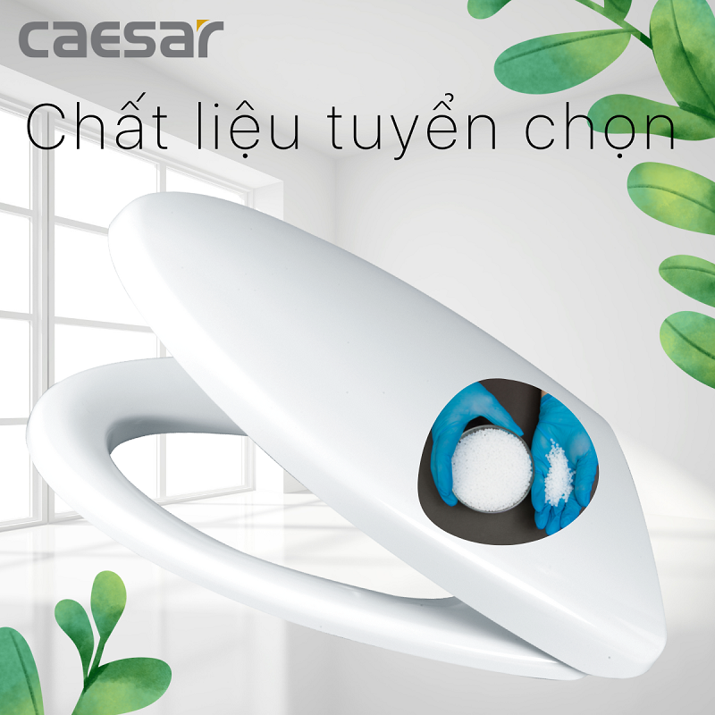CAESAR M232 Nắp Êm Bồn Cầu