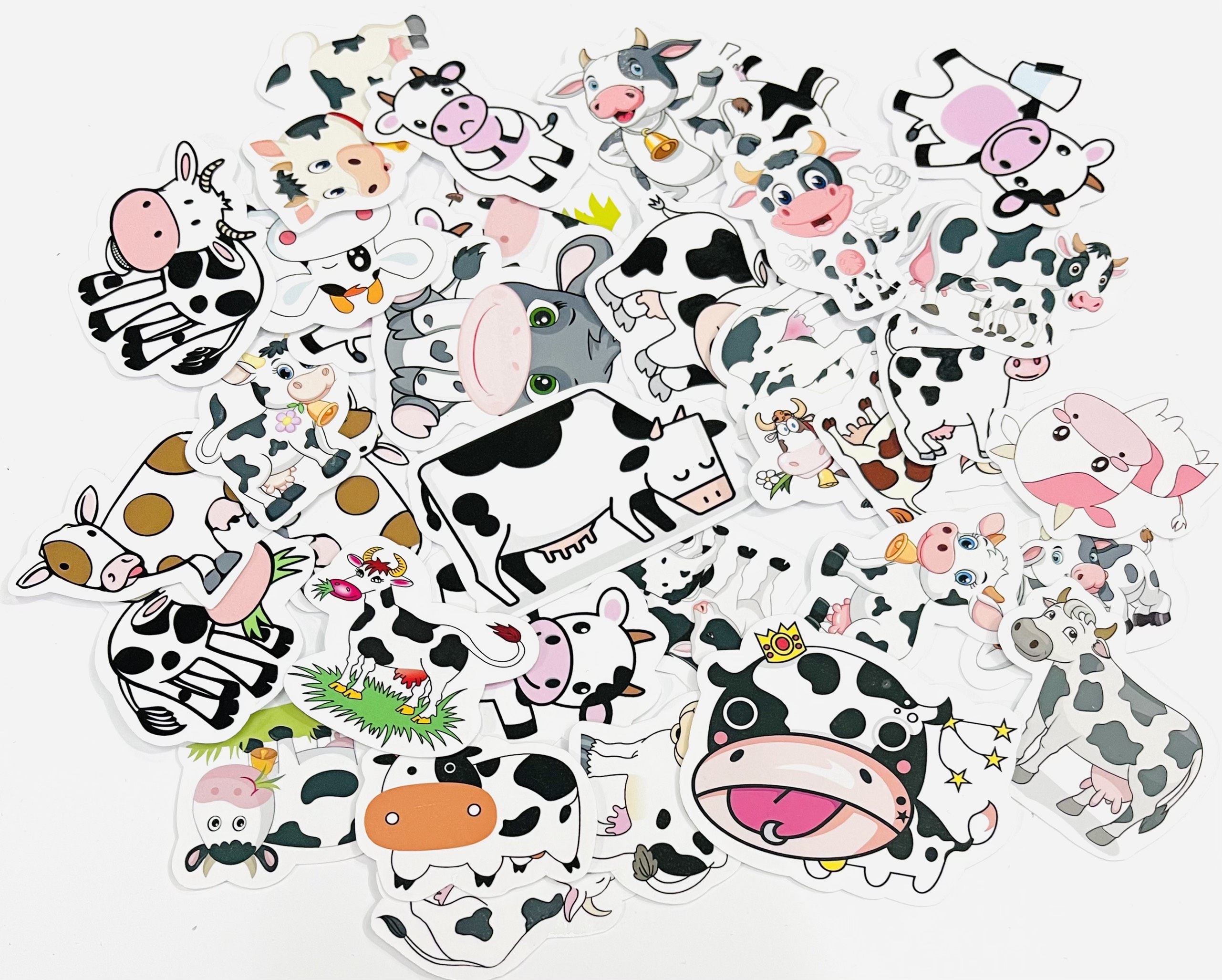 Set 30-60 Sticker Bò Sữa