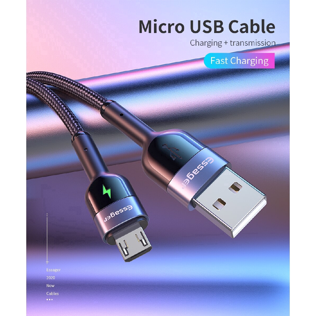 (Ngon Bổ Rẻ) Cáp Sạc Nhanh 3A Micro USB Dành Cho Điện Thoại Android