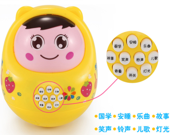 LẬT ĐẬT DỄ THƯƠNG CHO BÉ( Phát Nhạc, đèn nháy)