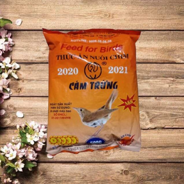 Cám trứng Ba Vì thức ăn chim cảnh - Mồi câu cá