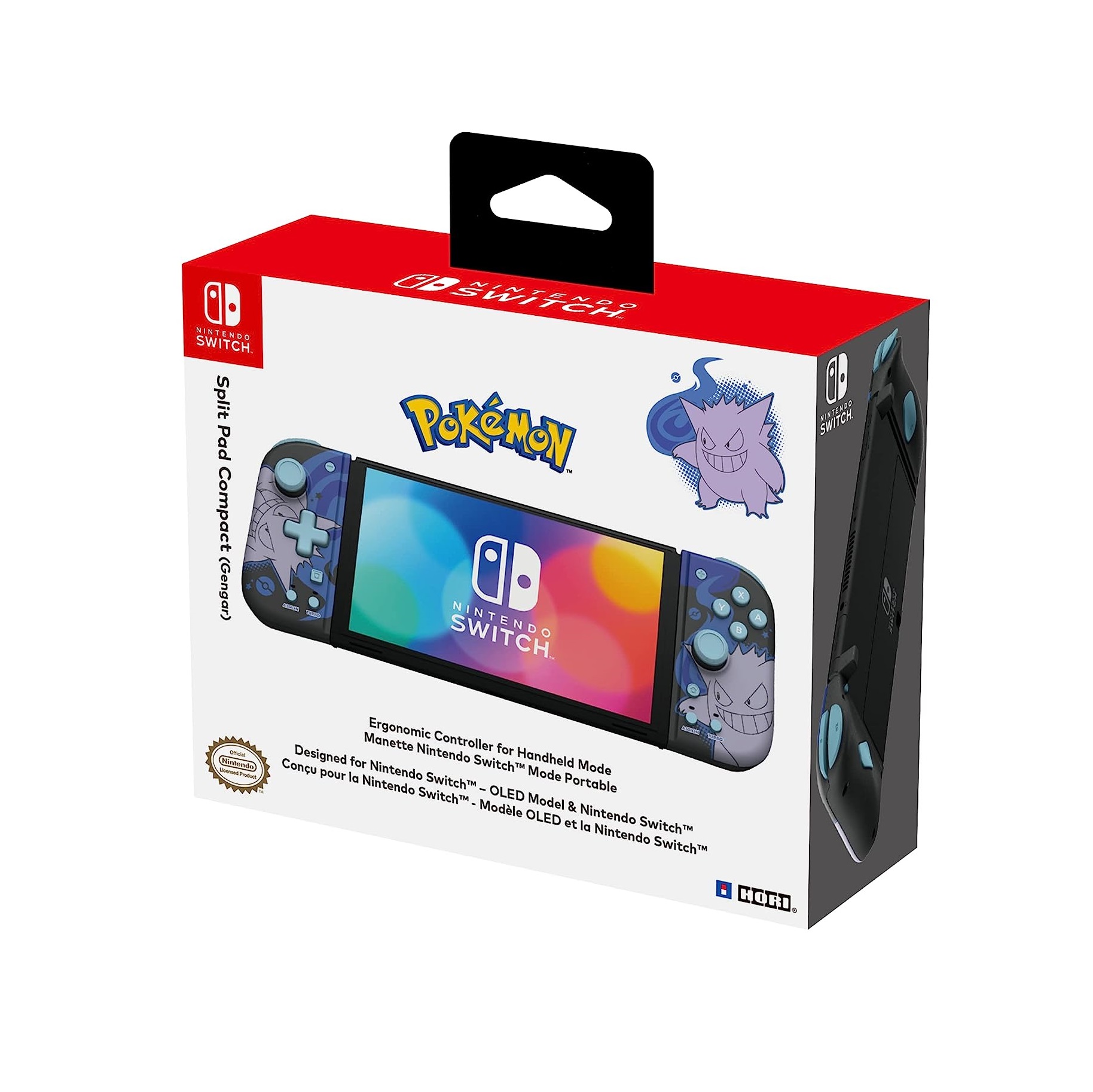 Tay Cầm Hori Split Pad Compact Cho Nintendo Switch Oled, V2