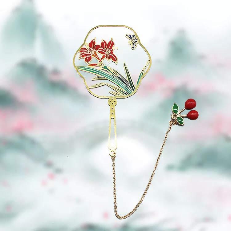 Bookmark chặn sách kim phiến