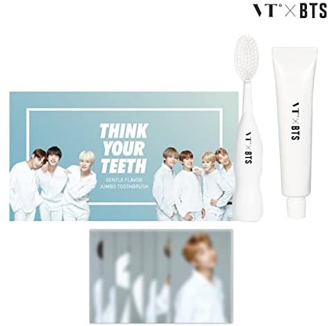 Kem và bàn chải đánh răng BTS