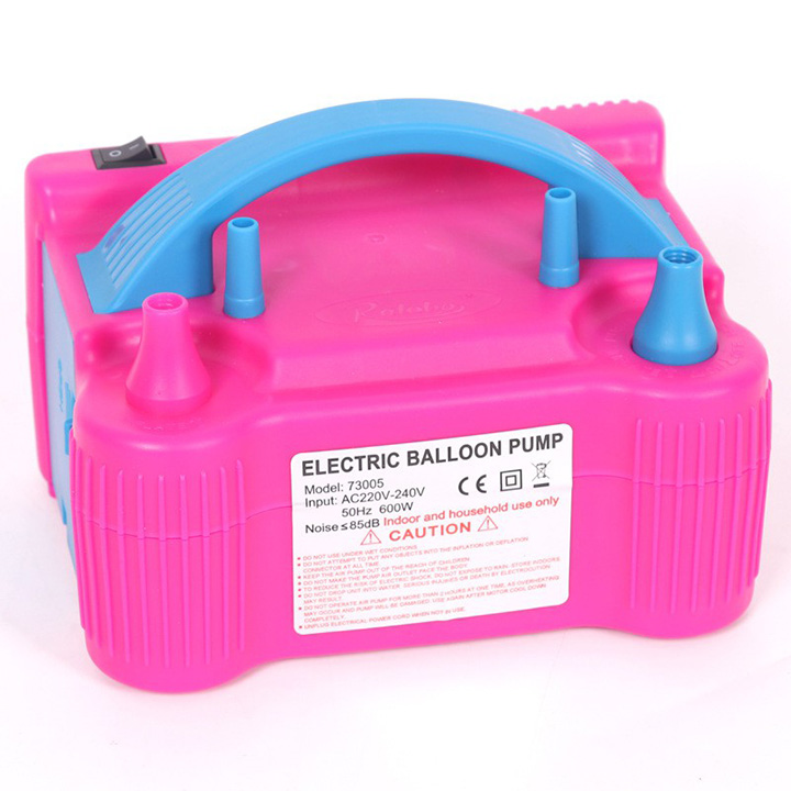 Máy bơm bong bóng điện 2 vòi bơm, bơm bóng bay trang trí tiệc sinh nhật, đám cưới