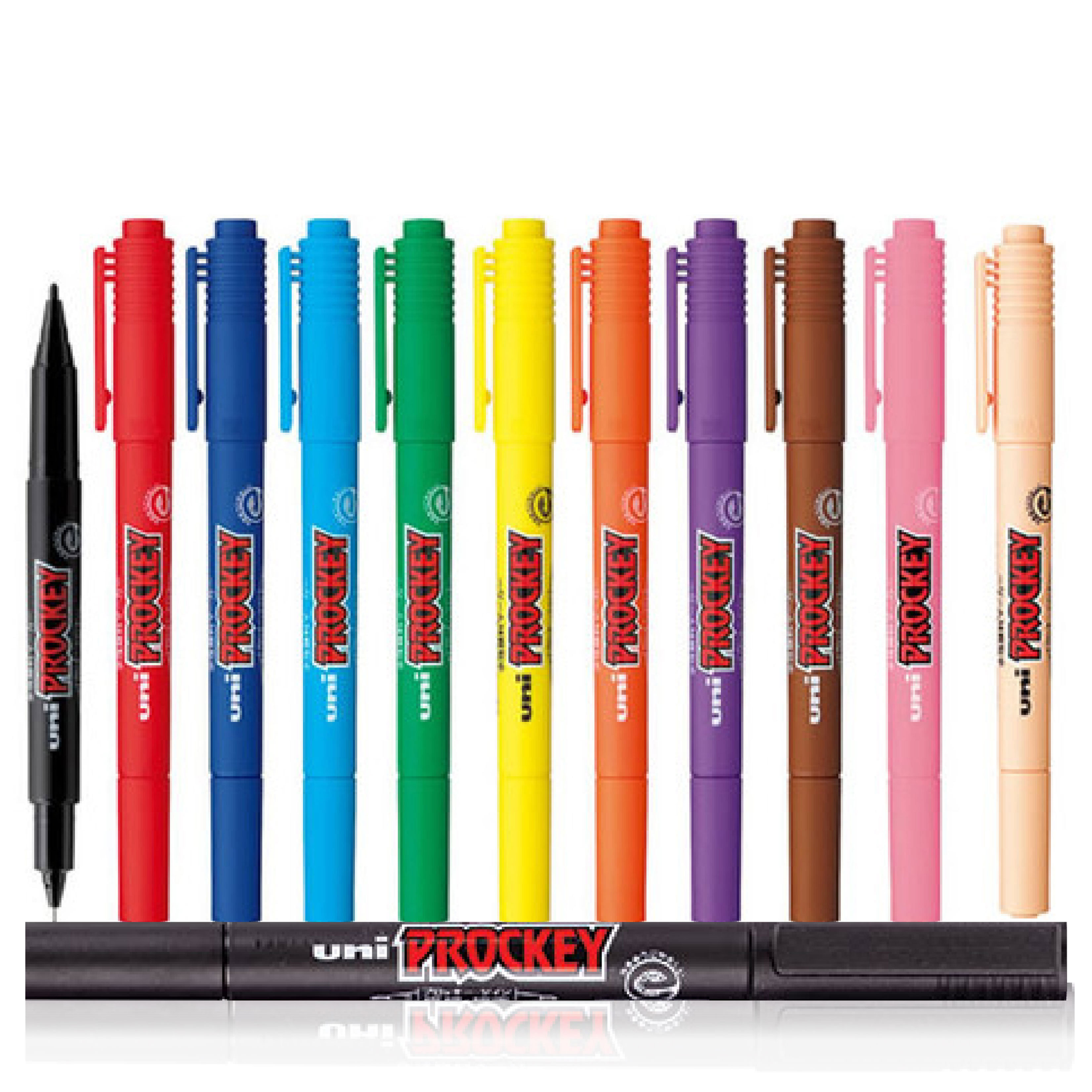 Bút marker Uni ball Prockey marker 2 đầu.