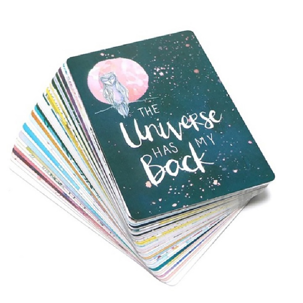 Bộ Bài Oracle Universe Has Your Back Tặng Đá Thanh Tẩy