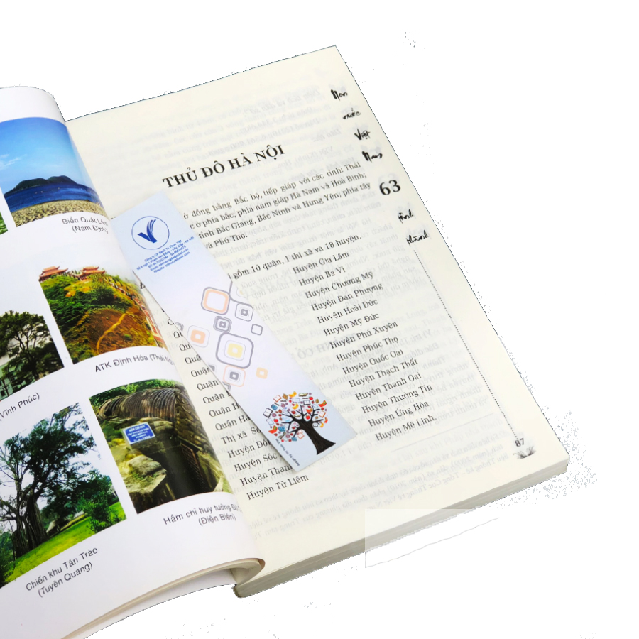 Sách - Non nước Việt Nam 63 tỉnh thành (Tái bản 2023)