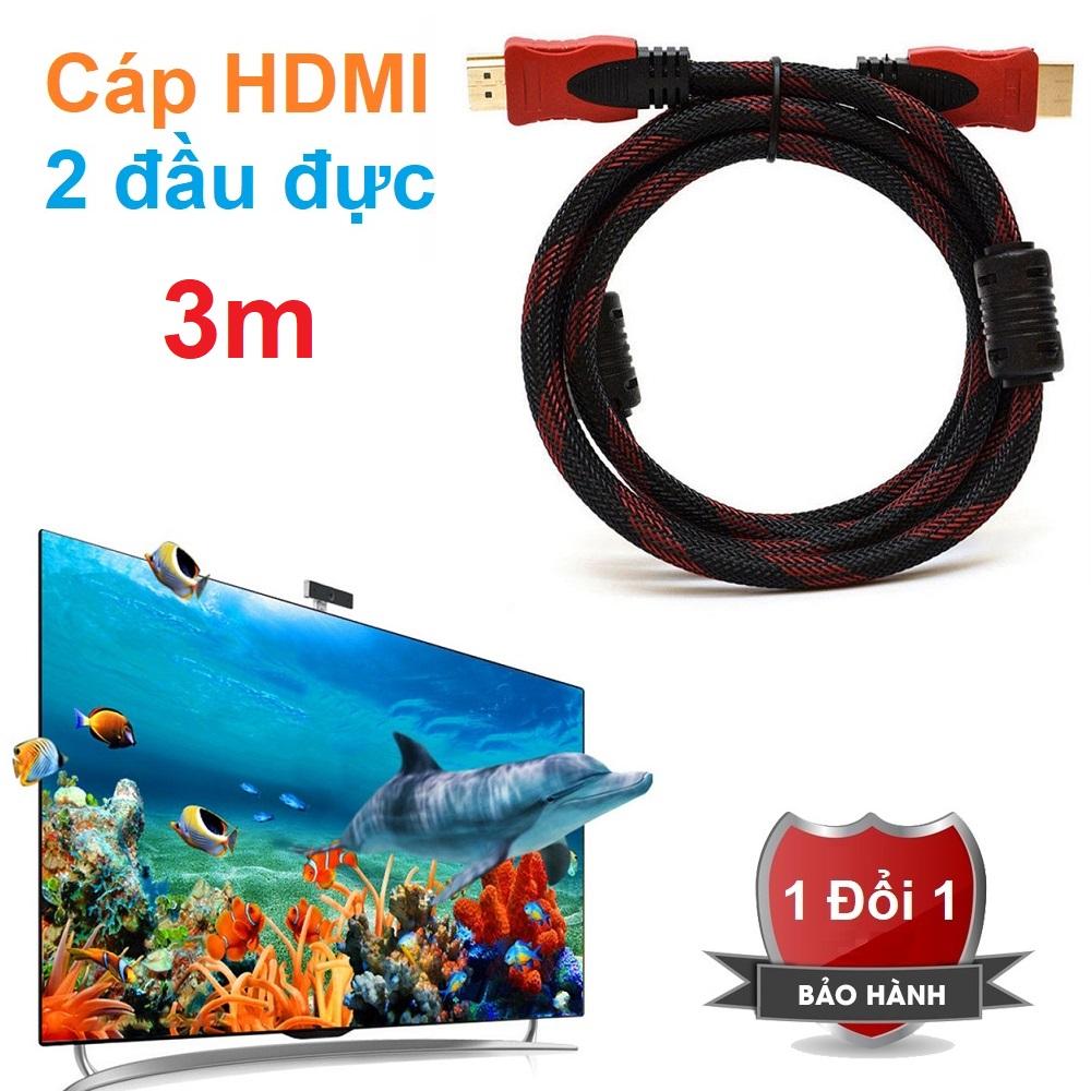 Dây cáp HDMI 1.5m (Tùy chọn độ dài 1.5m đến 30m)