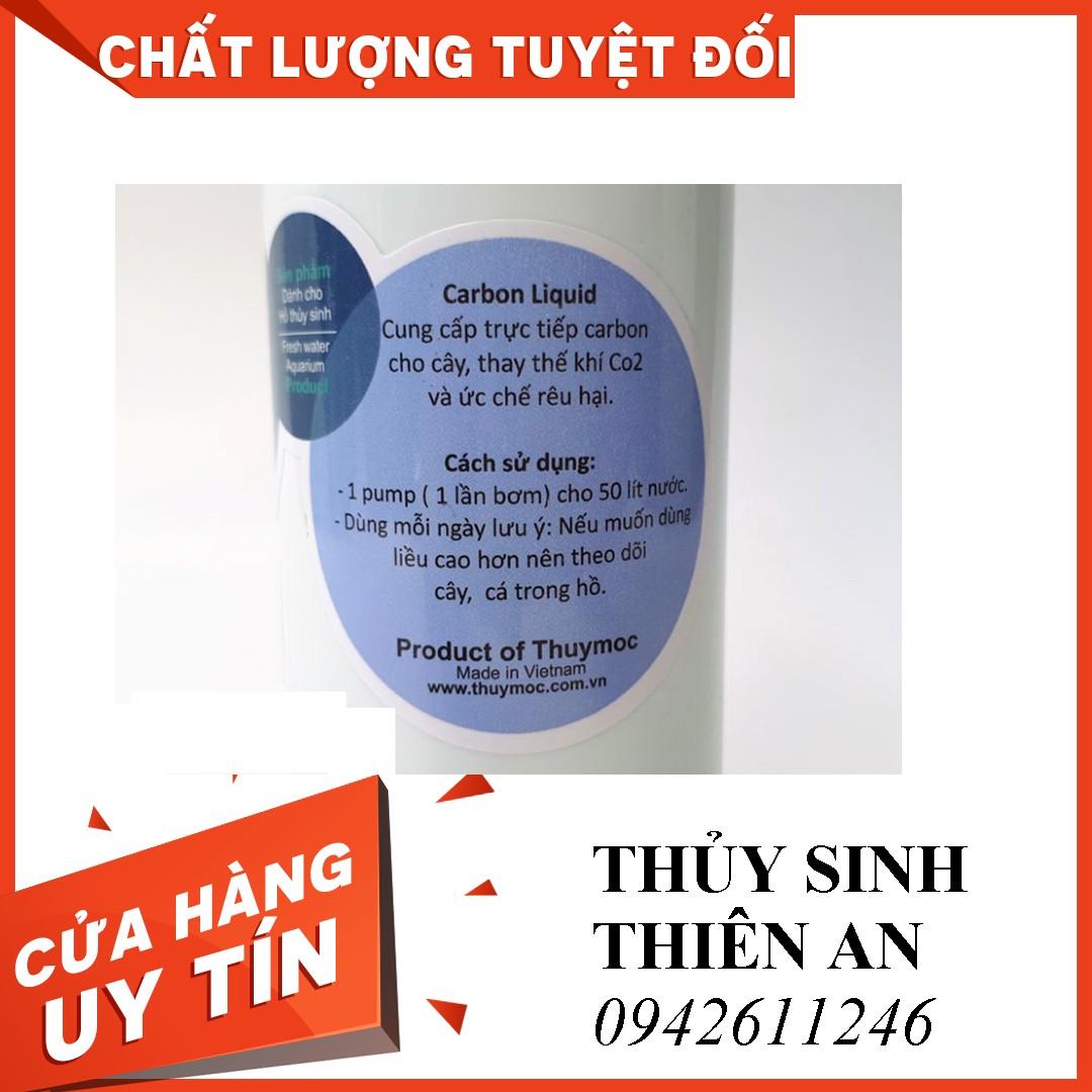 CO2 DẠNG NƯỚC CHO BỂ THỦY SINH