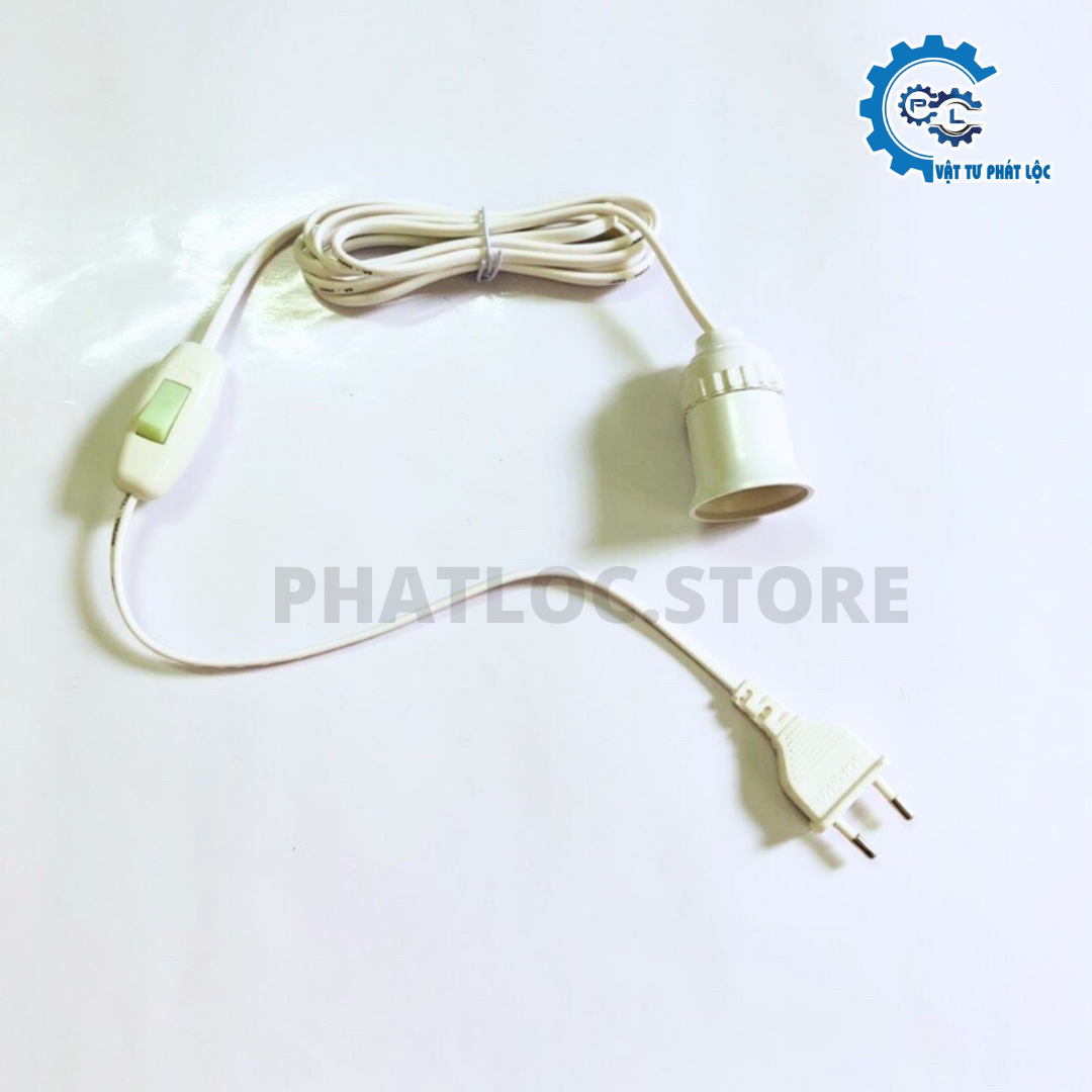 Phích cắm đuôi đèn liền công tắc SOPOKA